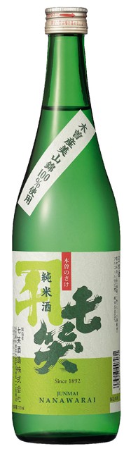 七笑酒造の木曽産美山錦100%使用 純米酒