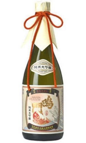 日本酒好きにおすすめのお酒「鳴門鯛 純米大吟醸」のボトル