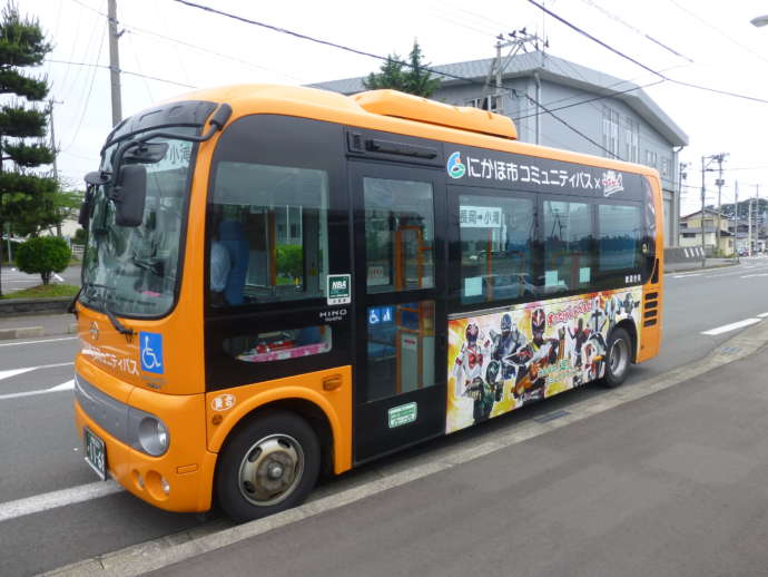 にかほ市のコミュニティバス