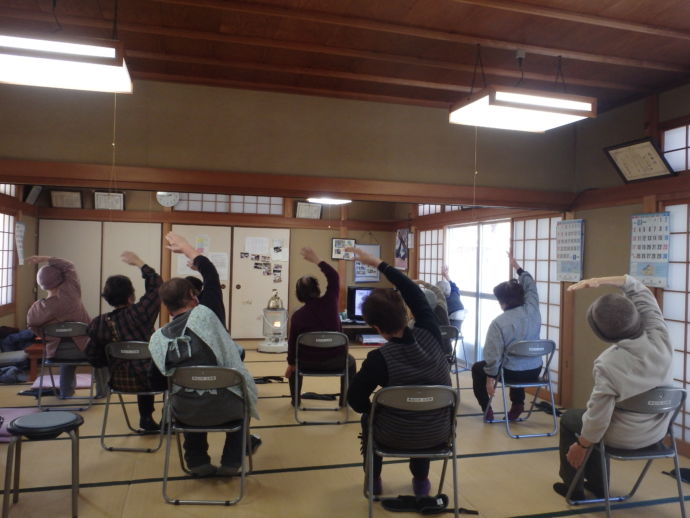 奈良県野迫川村で取り組んでいる介護予防の取り組みいきいき百歳体操