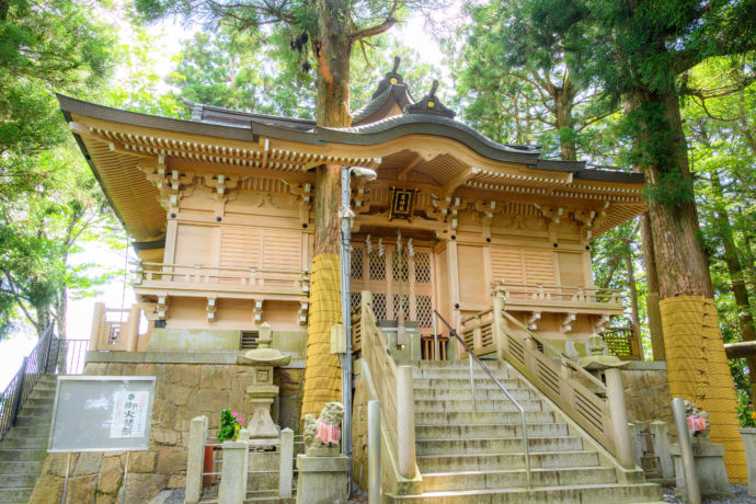 奈良県野迫川村にある立里荒神社