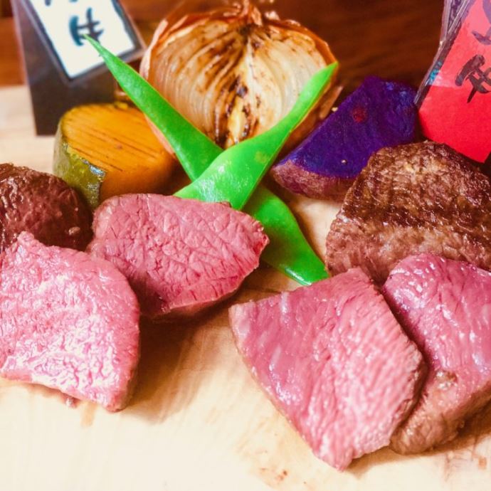 沖縄肉酒場 ぬちぐすい 浅草店の三国対戦ステーキ