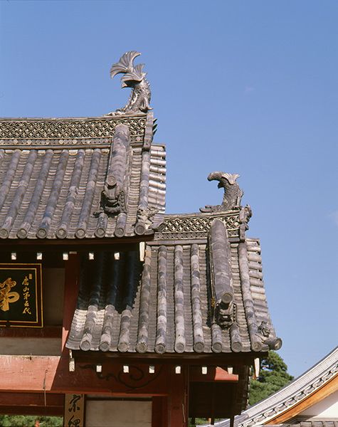 萬福寺の摩加羅