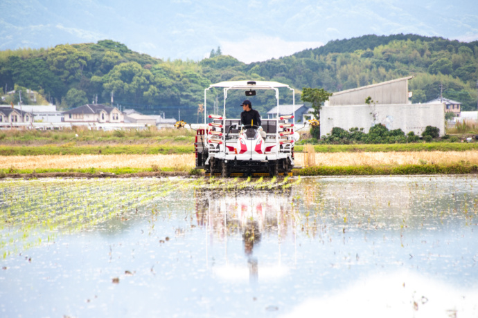 遠賀町の農業の様子