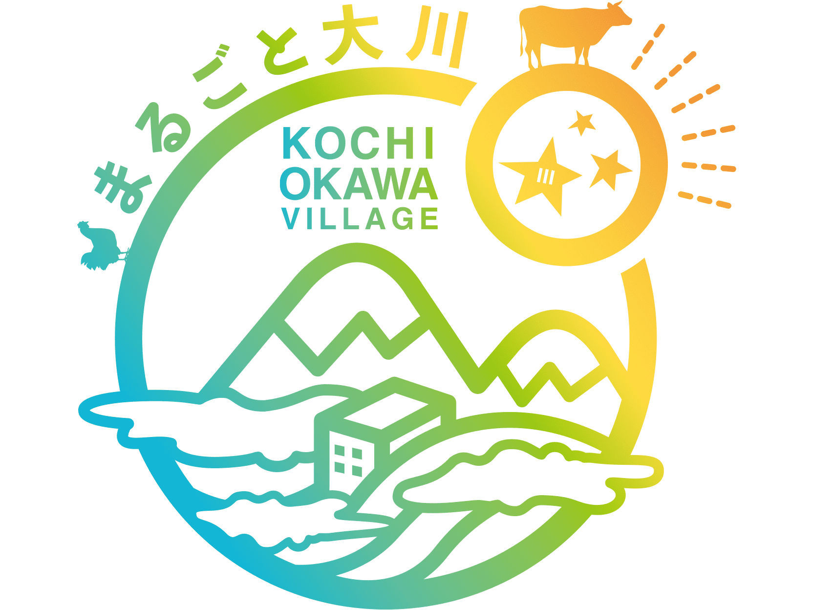 大川村のロゴ