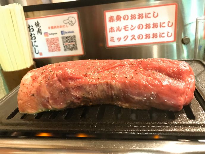 カウンター焼肉専門 焼肉おおにし 恵比寿本店のお肉