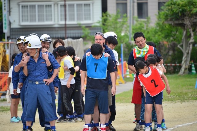 長野県王滝村の村民運動会の写真