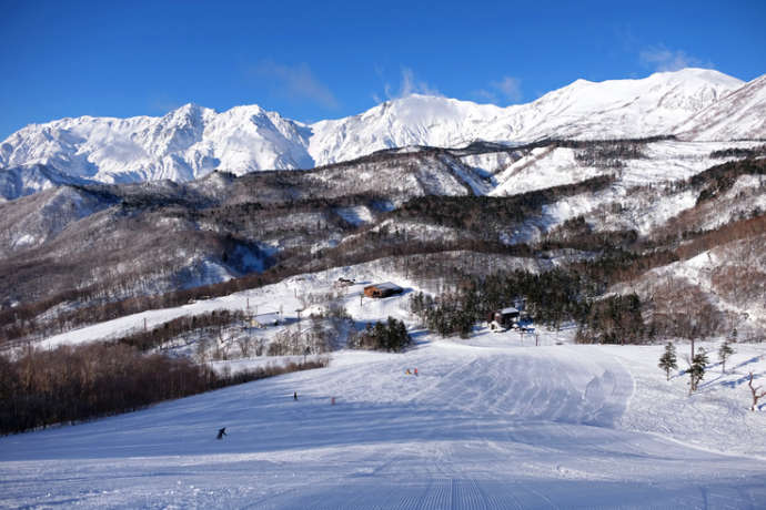 長野県小谷村の栂池高原スキー場