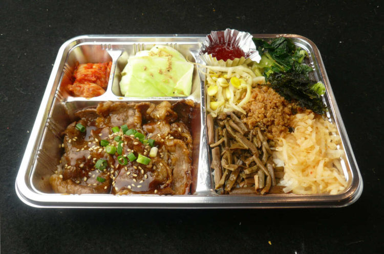 焼肉奉行 牛左衛門 瀬戸店のビビンバ牛カルビ弁当