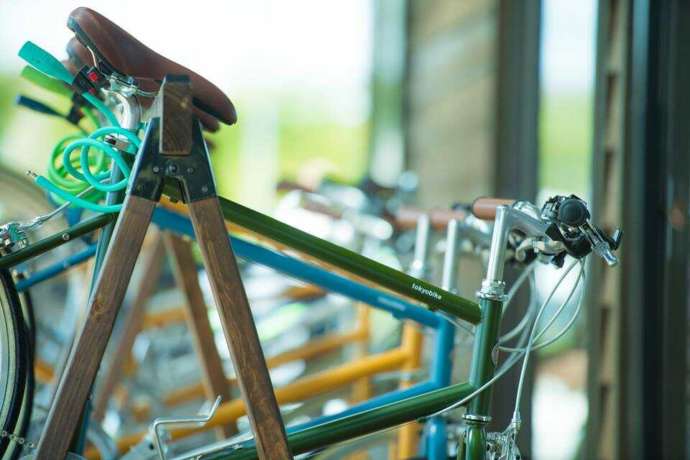 リバーポート美濃加茂で提供しているサービス：レンタサイクルの自転車