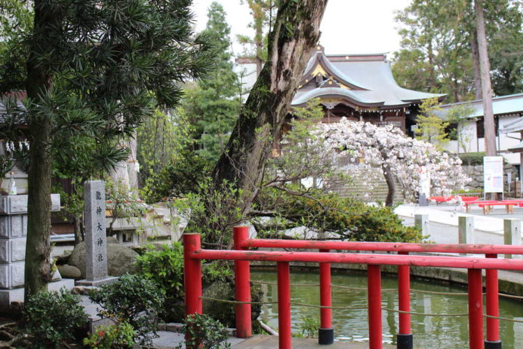 神奈川県の六所神社内にある「龍神大神社」