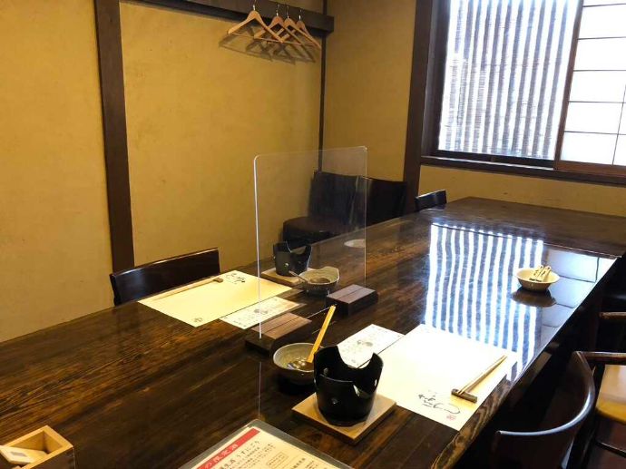 さかばやしで行っているシールド設置