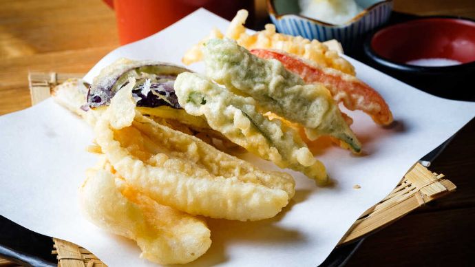 魚と日本酒 魚バカ一代 新橋本店の季節の天ぷら
