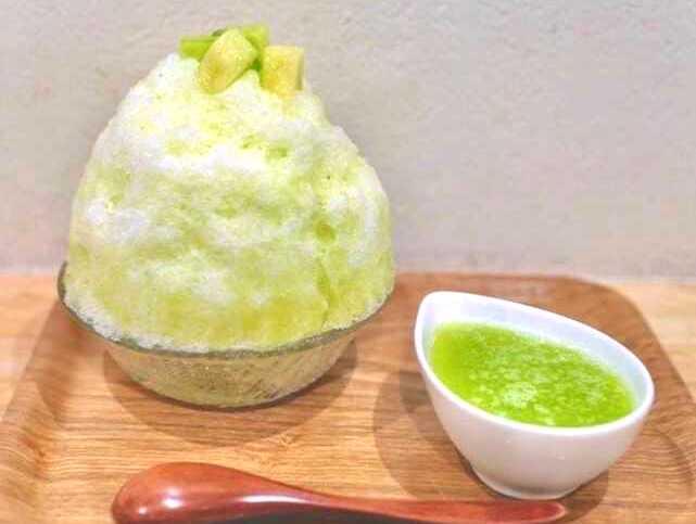 東京都豊島区巣鴨にある「かき氷工房 雪菓」でいただける「メロン」