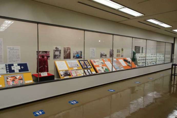 水戸市立博物館の特別展示の様子