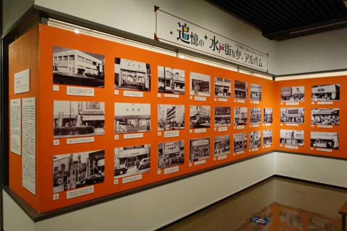水戸市立博物館の特別展示の様子