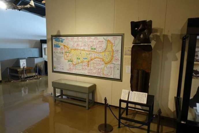 水戸市立博物館の常設展の歴史部門の展示
