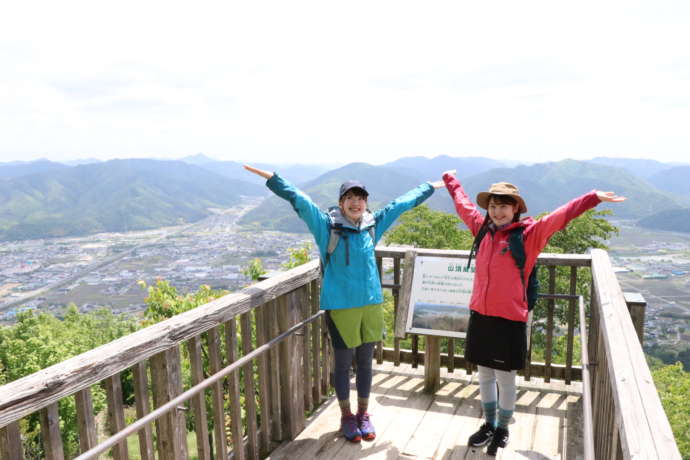 兵庫県立国見の森公園の展望台