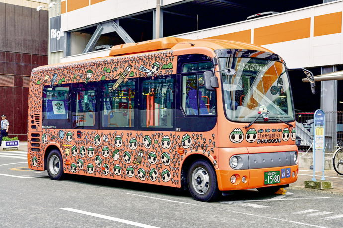 静岡県清水町の循環バス：ゆうすい君