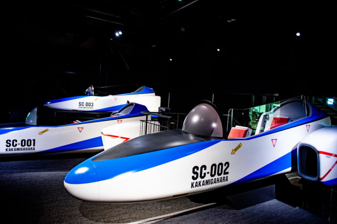 岐阜かかみがはら航空宇宙博物館にある「小型ジェット機シミュレーター」