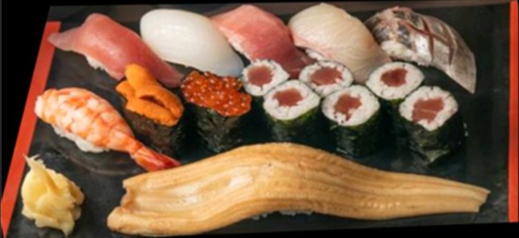 台東区にある「寿司 令和」の人気メニュー「令和特上寿司セット」