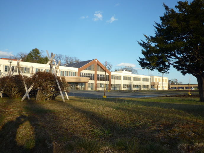 大樹町にある大樹小学校の校舎外観