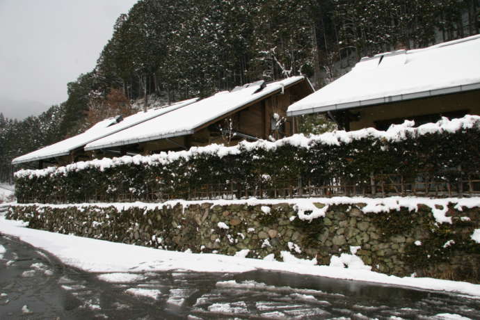 多可町内の雪景色