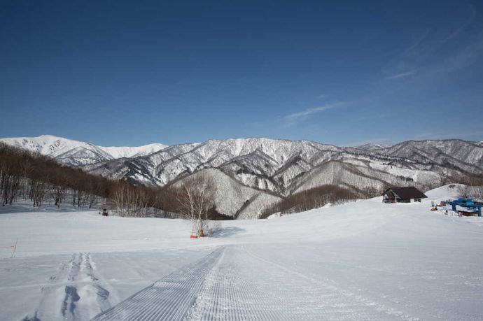 スキーヤーオンリーの会津高原高畑スキー場