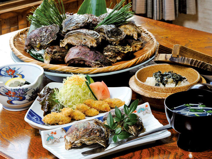 高鍋町で採れる牡蠣のお料理