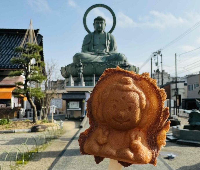 高岡大仏と大仏カステラ