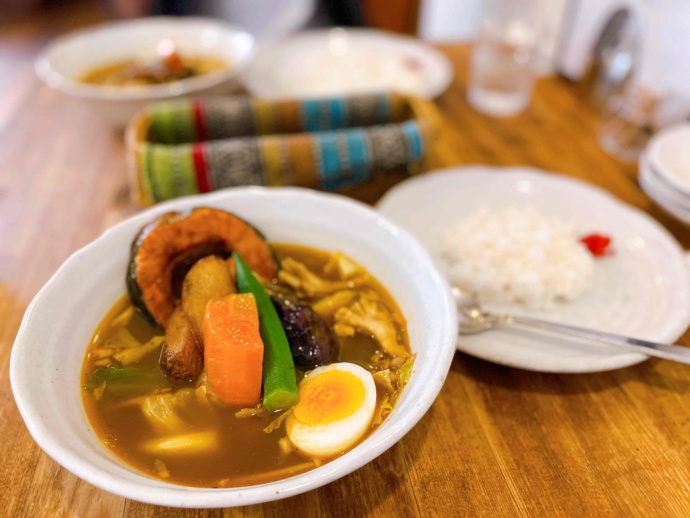 スープカレーマルナのスープカレー