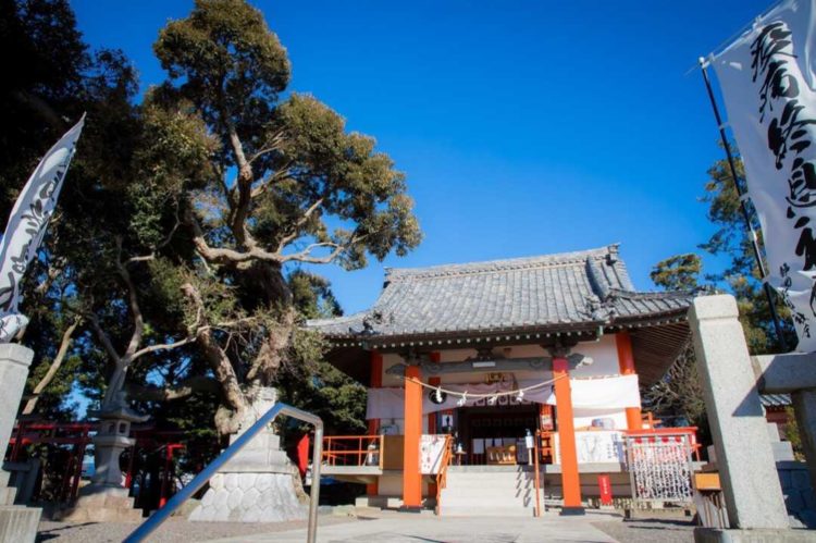 静岡県浜松市にある高塚熊野神社の建物