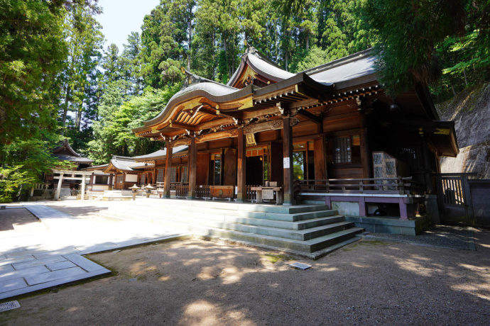 櫻山八幡宮の拝殿