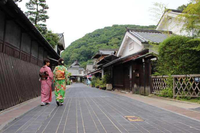 竹原市の重要伝統的建造物群保存地区「安芸の小京都」