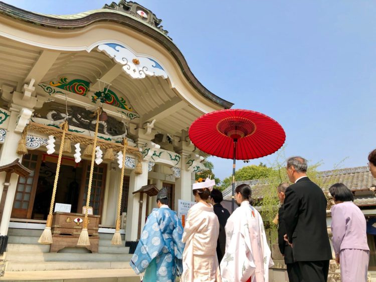 武雄神社の結婚式の口コミや感想