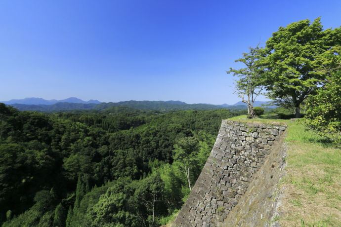 岡城跡から見た風景