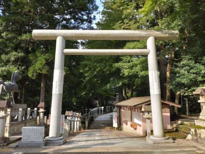 田村神社の神明石鳥居