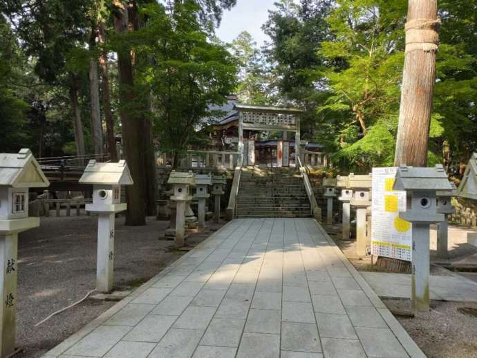 田村神社の正参道
