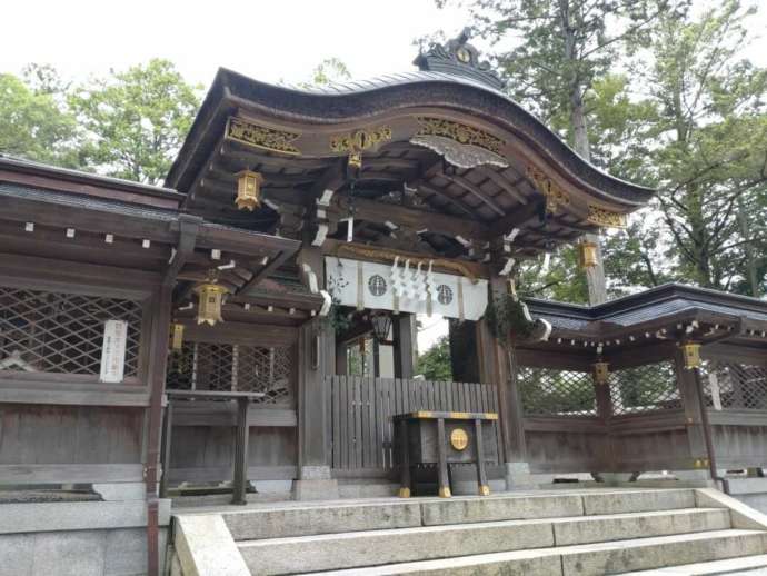 田村神社の本殿