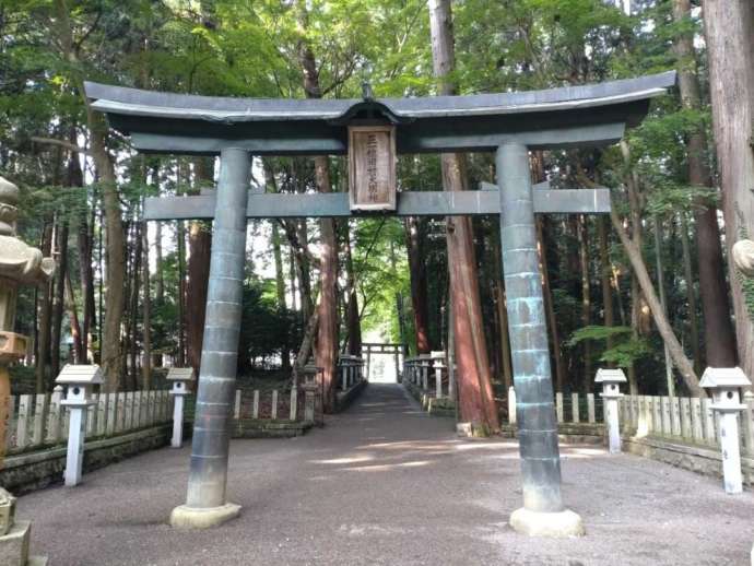 田村神社の第二鳥居