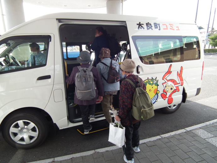 佐賀県太良町のコミュニティバス