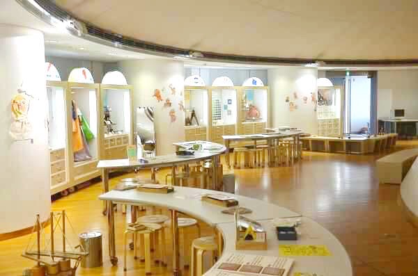 「東北歴史博物館」内の体験型施設である「こども歴史館」