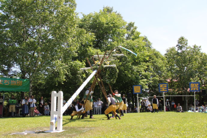 北海道当別町で開催される夏至祭り