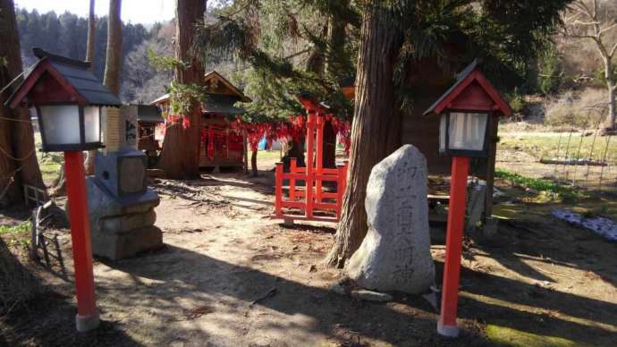 遠野ふるさと村の近くにある卯酉神社