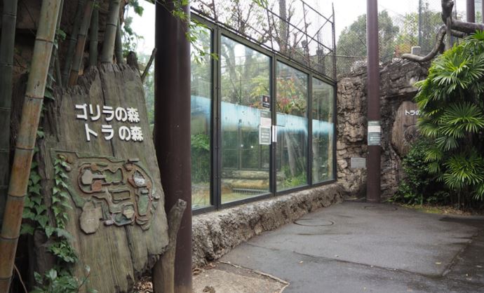 上野動物園のゴリラの森・トラの森