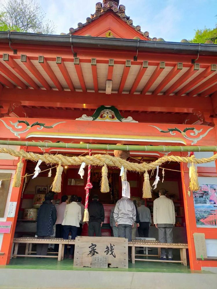 福岡県うきは市の浮羽稲荷神社で行われる一日祭