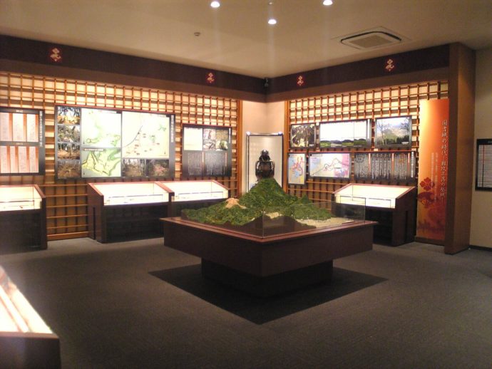 若狭国吉城歴史資料館の常設展示室