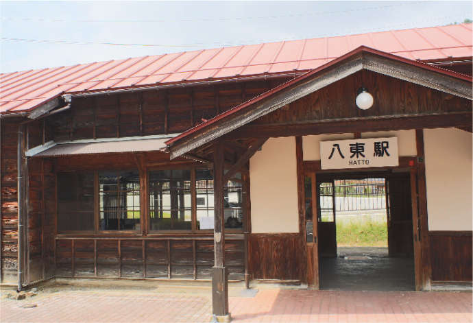 若桜鉄道の八東駅