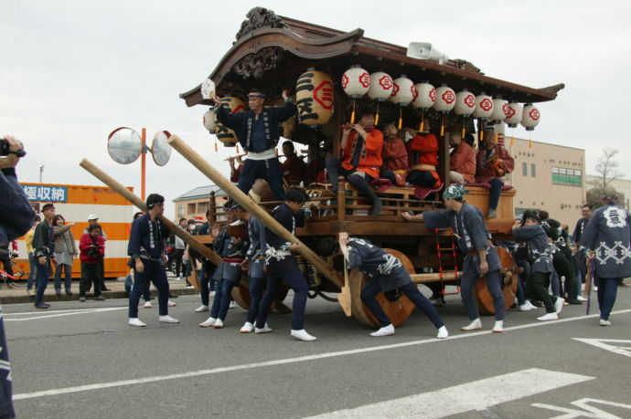 八街神社大祭の山車