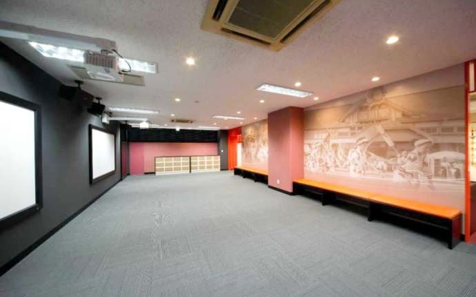 高知県高知市の「高知よさこい情報交流館」にあるよさこい踊り体験シアター